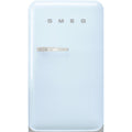 SMEG FAB10 Retro Mini Fridge Left Hinge (Pastel Blue)