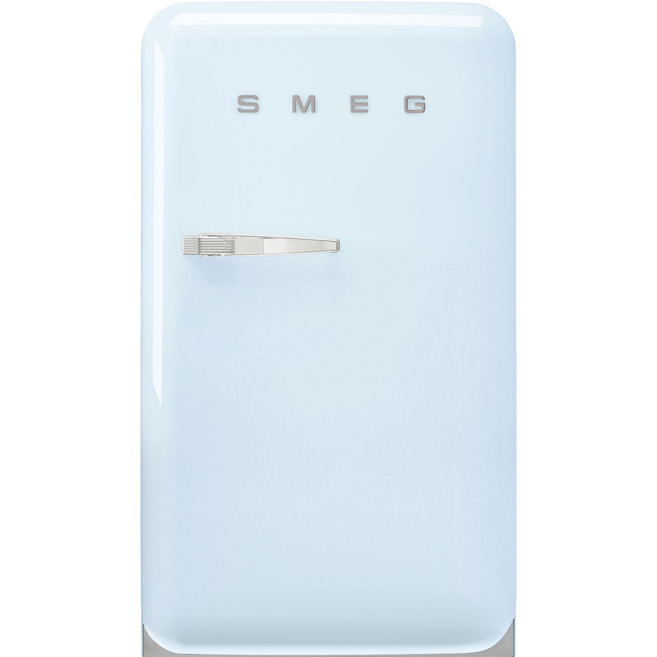 SMEG FAB10 Retro Mini Fridge Left Hinge (Pastel Blue)