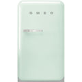 SMEG FAB10 Retro Mini Fridge Left Hinge (Pastel Green)