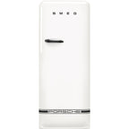 Porsche x SMEG FAB28 Retro Refrigerator Right Hinge Carrara Edition (White Metallic)