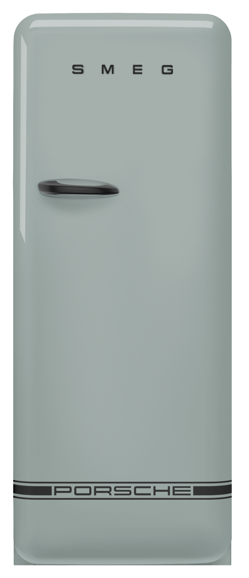 Porsche x SMEG FAB28 Retro Refrigerator Right Hinge Carrara Edition (Green Metallic)
