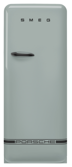 Porsche x SMEG FAB28 Retro Refrigerator Right Hinge Carrara Edition (Green Metallic)