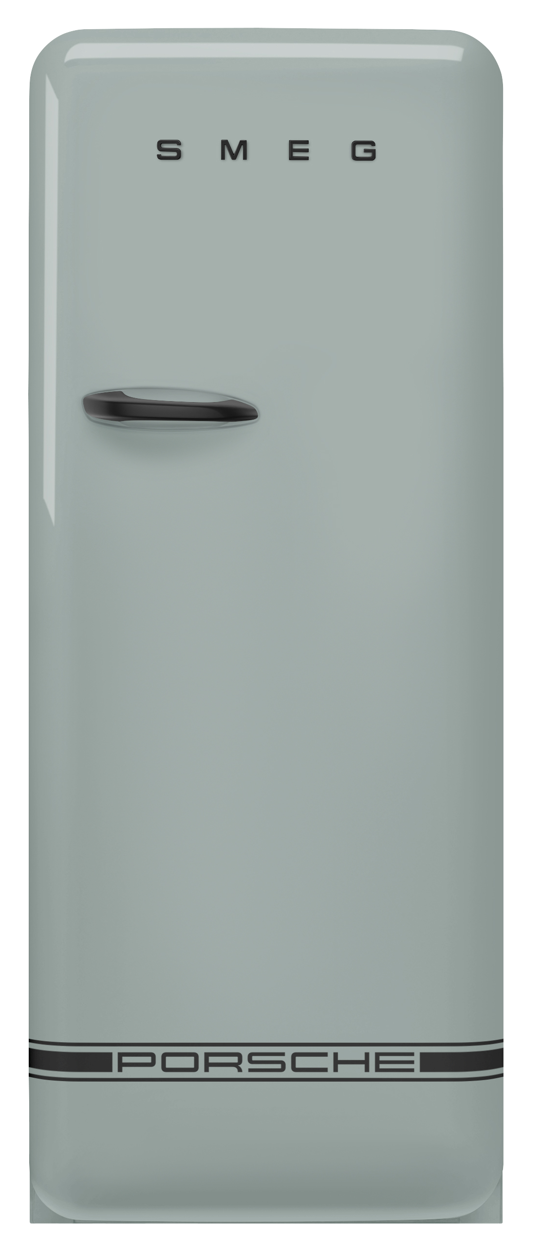 Porsche x SMEG FAB28 Retro Refrigerator Right Hinge Carrara Edition (Green Metallic)