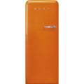 SMEG FAB28 Retro Refrigerator Left Hinge (Orange)