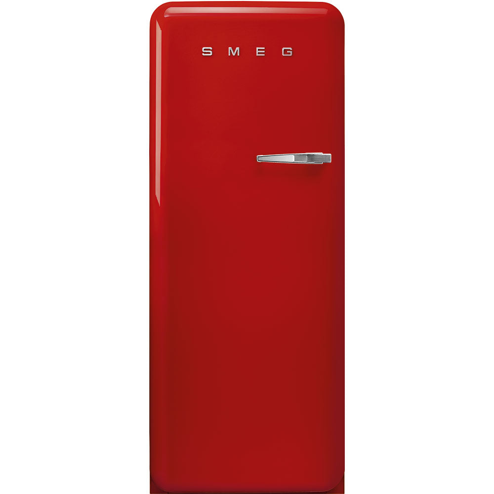 SMEG FAB28 Retro Refrigerator Left Hinge (Red)