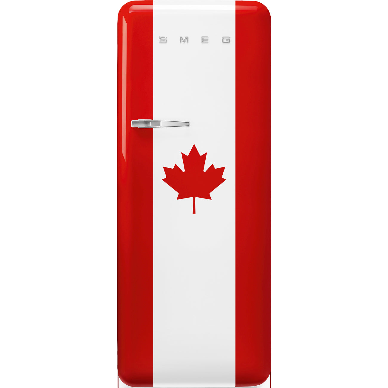 SMEG FAB28 Retro Refrigerator Right Hinge (Canada Flag)