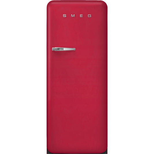 Fab28 Fridge - Ruby Red Matte (Right Hinge)