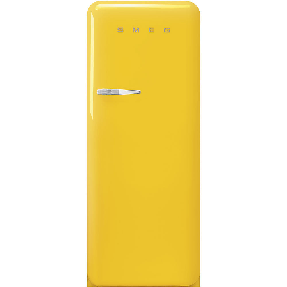 SMEG FAB28 Retro Refrigerator Right Hinge (Yellow)