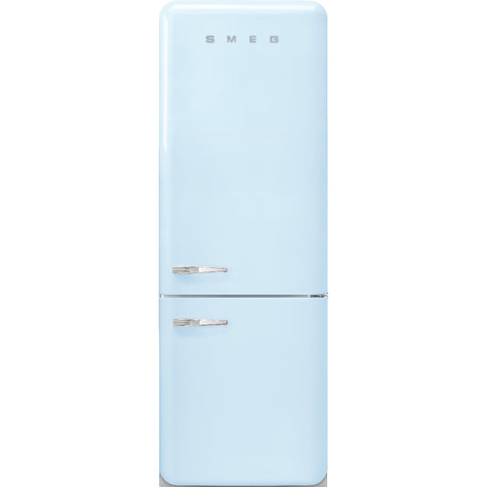 FAB38 Fridge - Pastel Blue (Right Hinge)