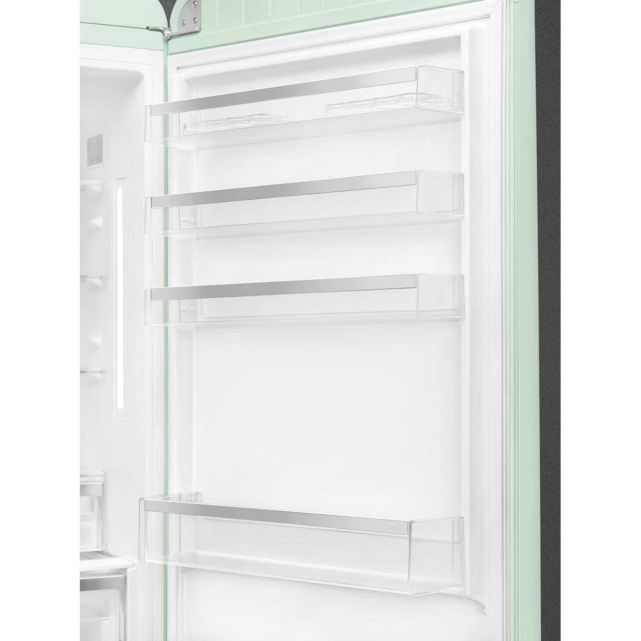 FAB38 Fridge - Pastel Green (Right Hinge)