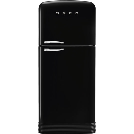 FAB50 Fridge - Black (Right Hinge)