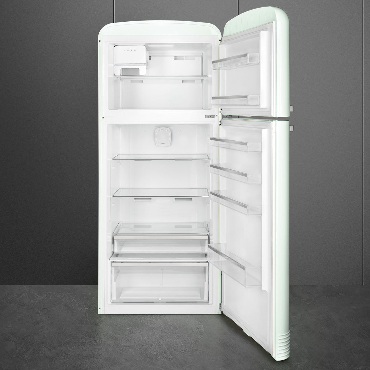 FAB50 Fridge - Pastel Green (Right Hinge)