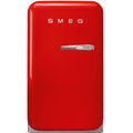 SMEG FAB5 Retro Mini Fridge Left Hinge (Red)