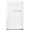 SMEG FAB5 Retro Mini Fridge Left Hinge (White)