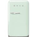SMEG FAB5 Retro Mini Fridge Right Hinge (Pastel Green)