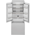 SMEG 36" Built In Fridge 3 Doors (Panel Ready)
