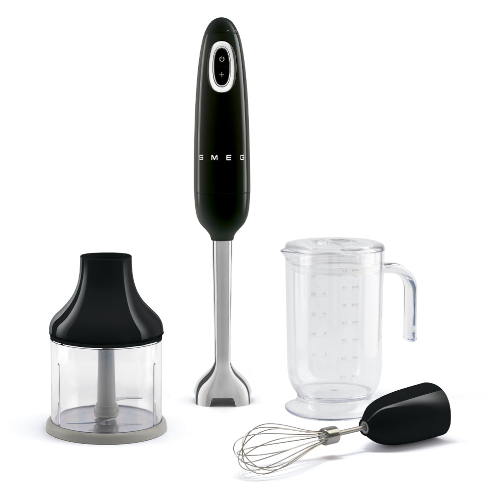 SMEG Hand Blender with Accessories (Black)