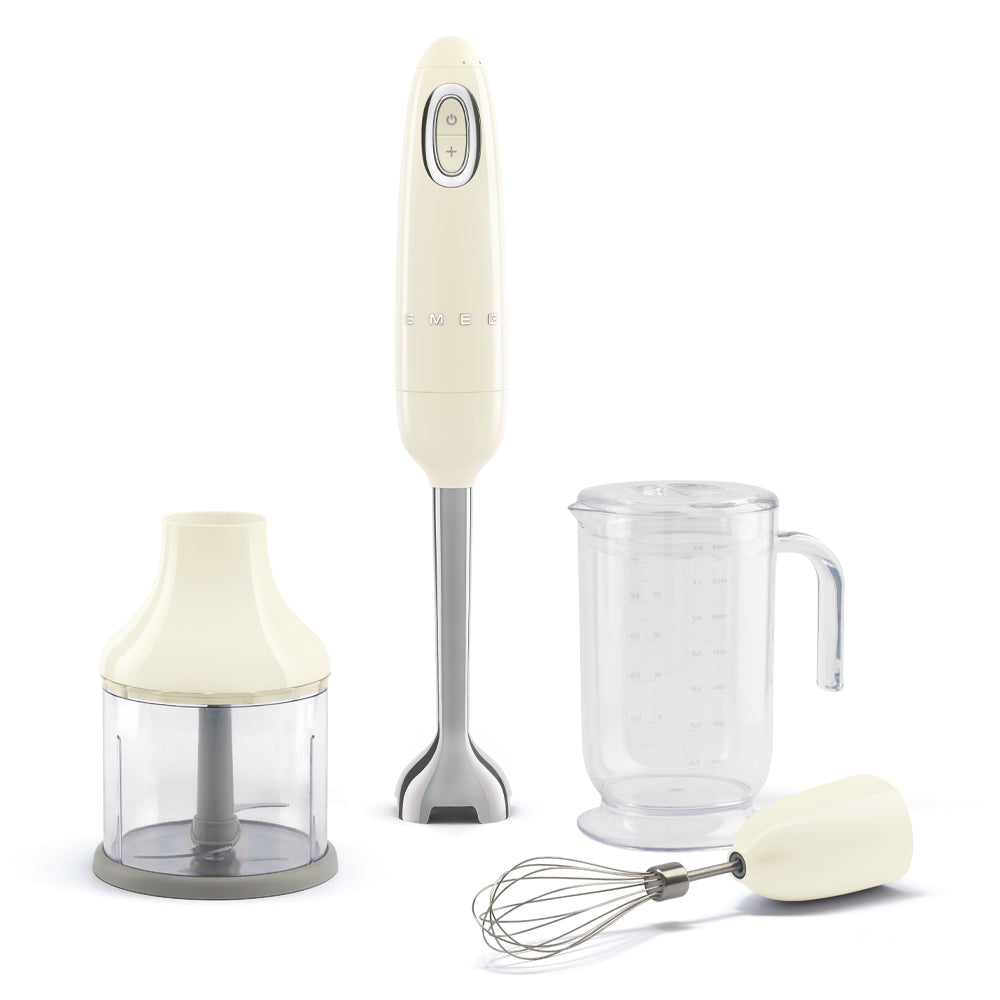 SMEG Hand Blender with Accessories (Cream)