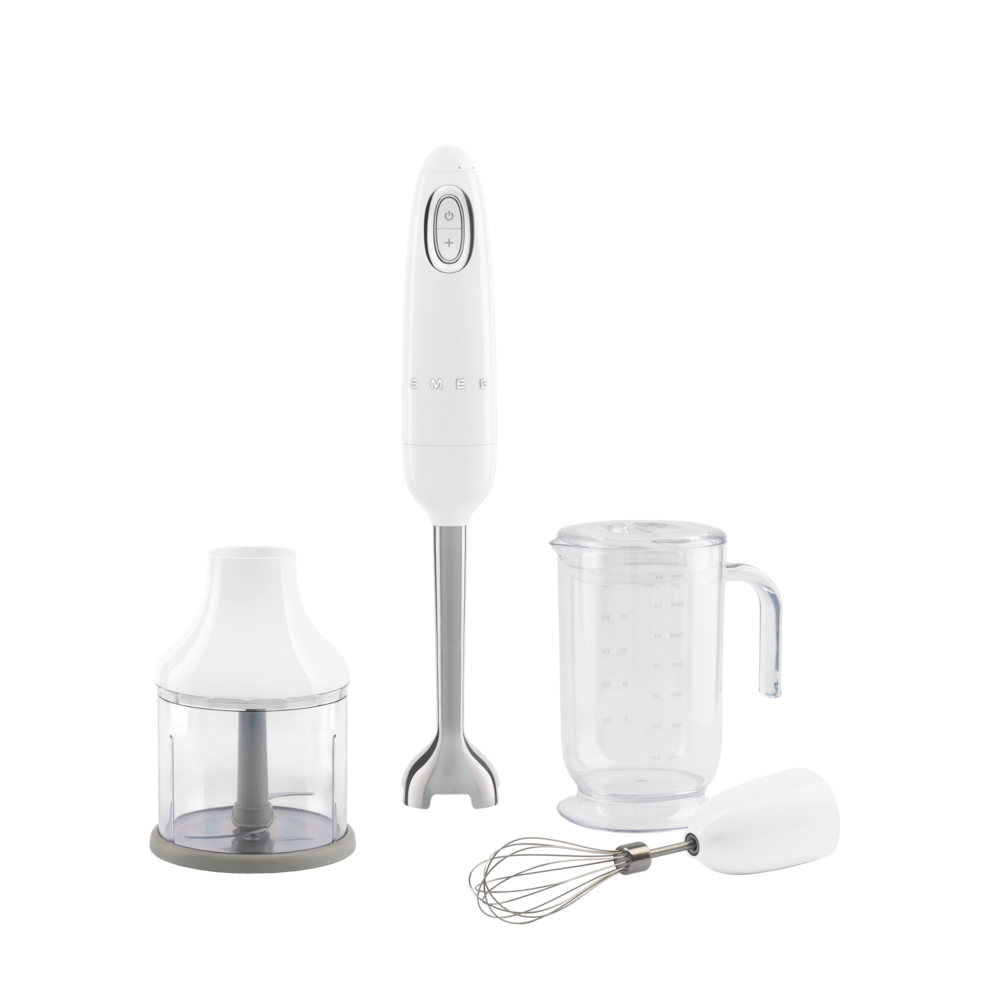 SMEG Hand Blender with Accessories (White)