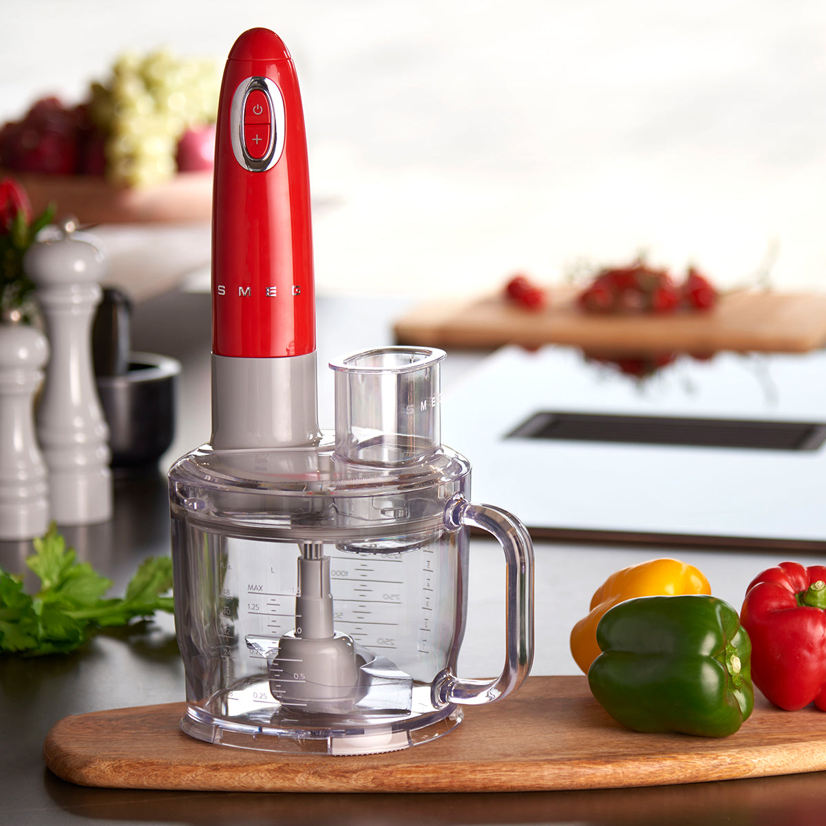 Hand Blender With Accessories - Pastel Blue