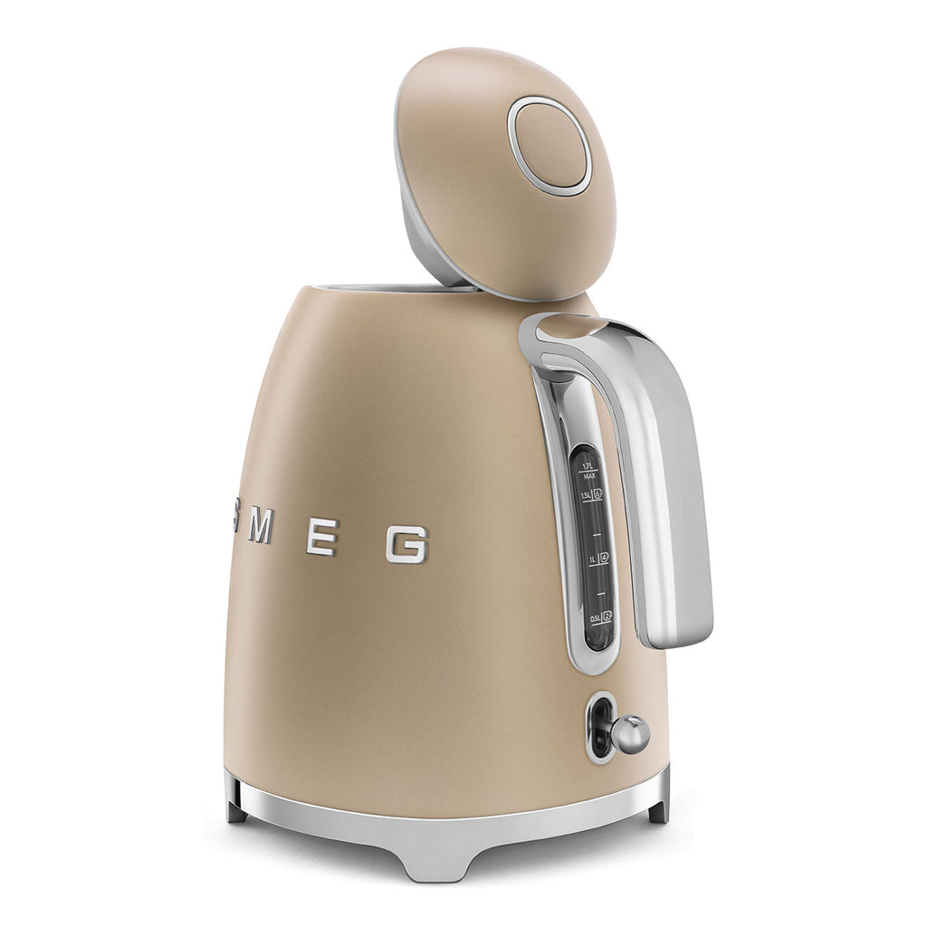SMEG Electric Kettle 1.7L Fixed Temperature (Champagne Matte)