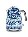 SMEG x D&G Electric Kettle 1.7L Fixed Temperature (Blu Mediterraneo)