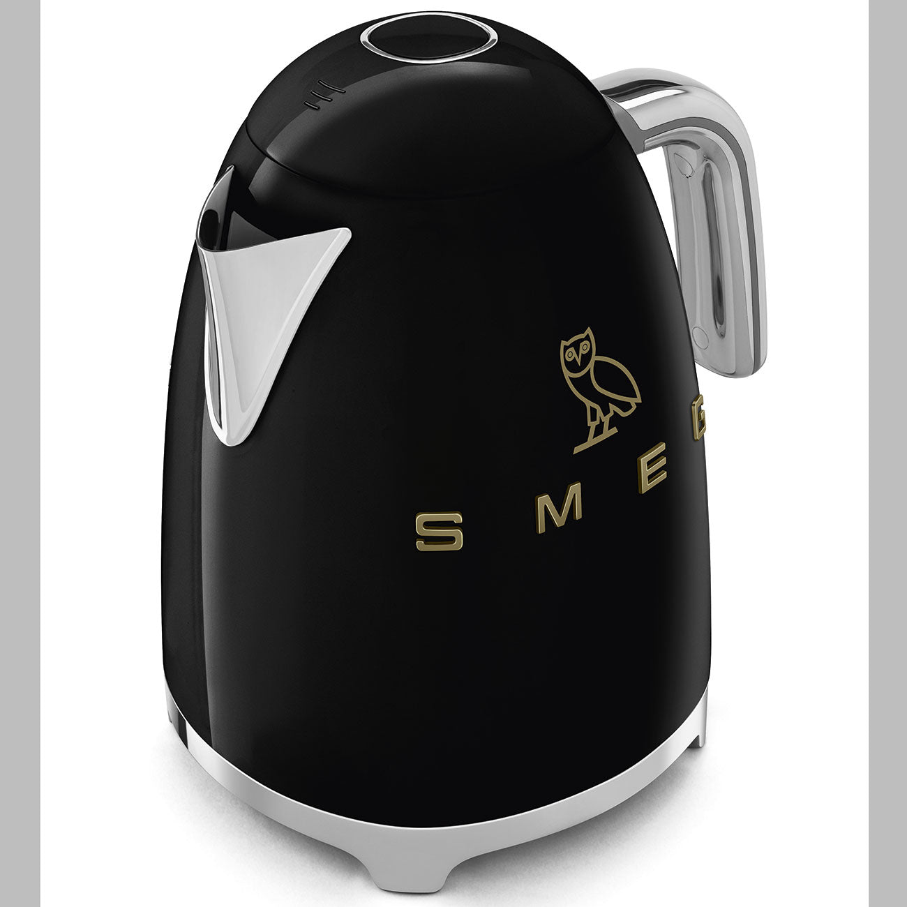 SMEGxOVO - Electric Kettle - Fixed Temperature - 1.7L - Black