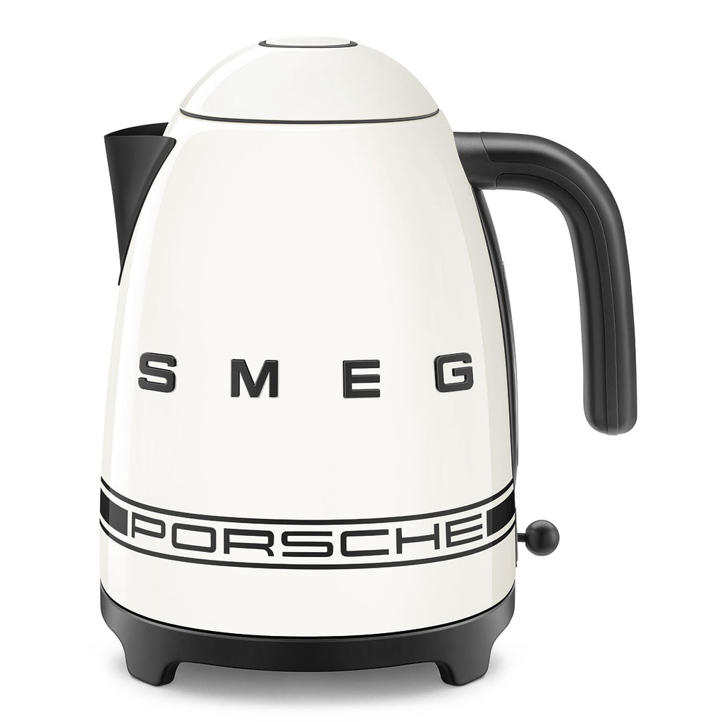 Porsche x SMEG Electric Kettle 1.7L Fixed Temperature Carrara Edition (White Metallic)