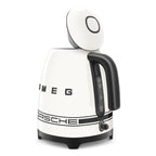 Porsche x SMEG Electric Kettle 1.7L Fixed Temperature Carrara Edition (White Metallic)