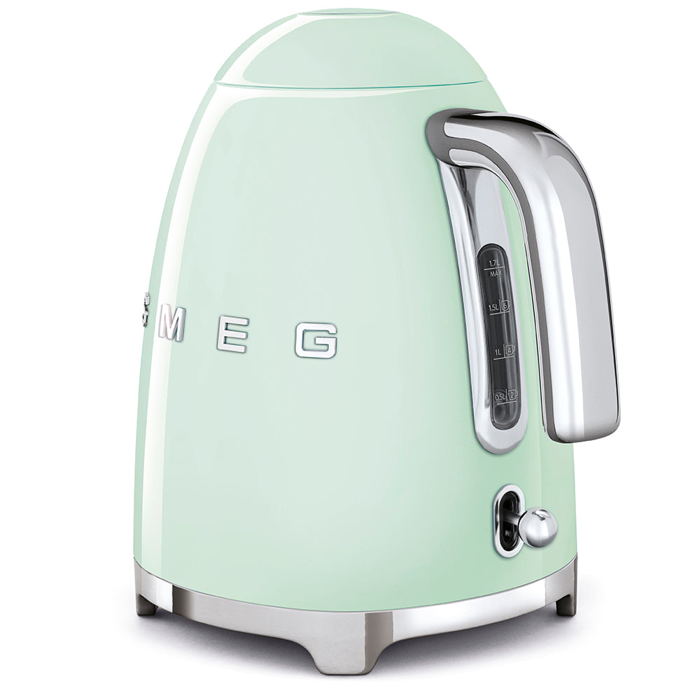 SMEG Electric Kettle 1.7L Fixed Temperature (Pastel Green)