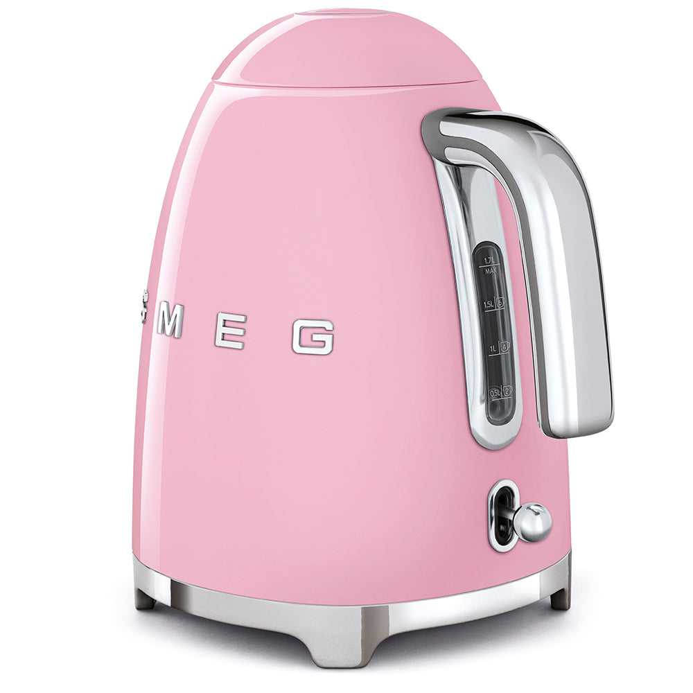 SMEG Electric Kettle 1.7L Fixed Temperature (Pink)