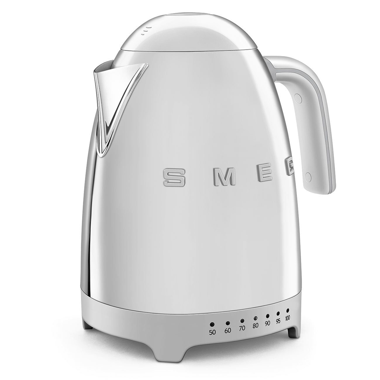 SMEG Electric Kettle 1.7L Variable Temperature (Stainless Steel)