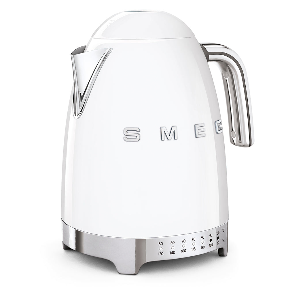 SMEG Electric Kettle 1.7L Variable Temperature (White)