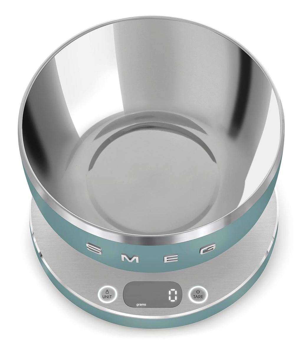 SMEG Digital Kitchen Scale (Matte Emerald Green)