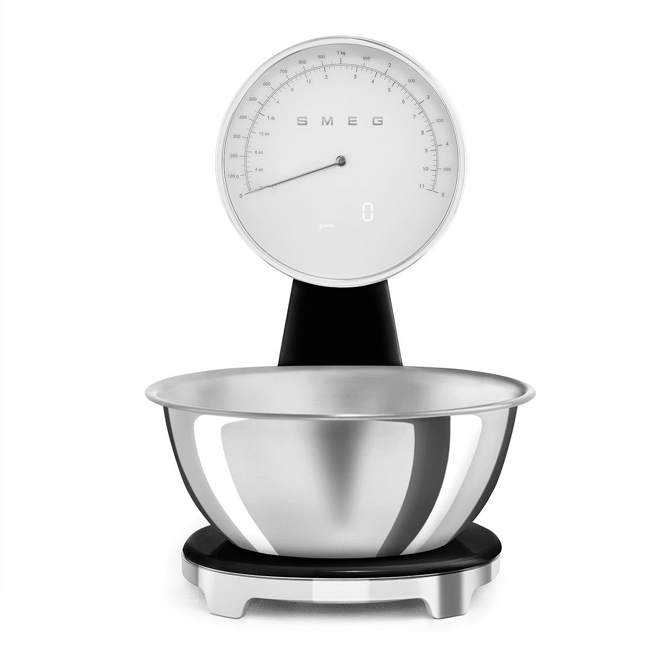 SMEG Digital & Analog Kitchen Scale (Black)