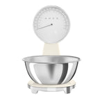 SMEG Digital & Analog Kitchen Scale (Cream)