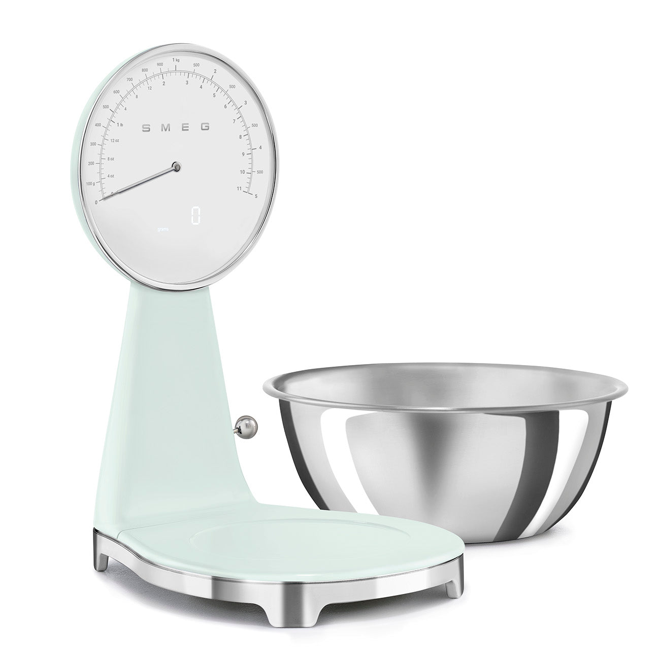 SMEG Digital & Analog Kitchen Scale (Pastel Green)