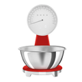 SMEG Digital & Analog Kitchen Scale (Red)