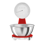 SMEG Digital & Analog Kitchen Scale (Red)