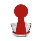 SMEG Digital & Analog Kitchen Scale (Red)