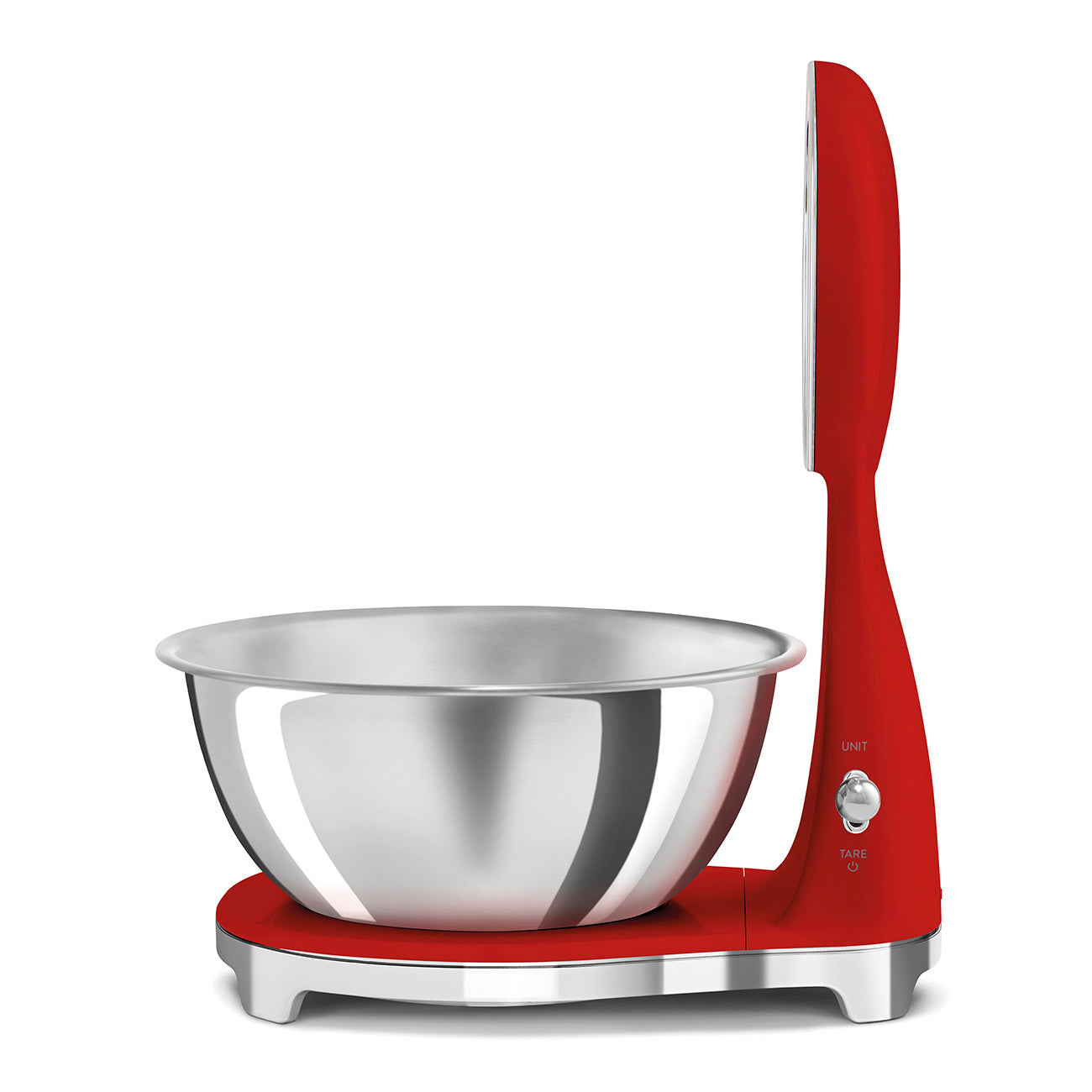 SMEG Digital & Analog Kitchen Scale (Red)