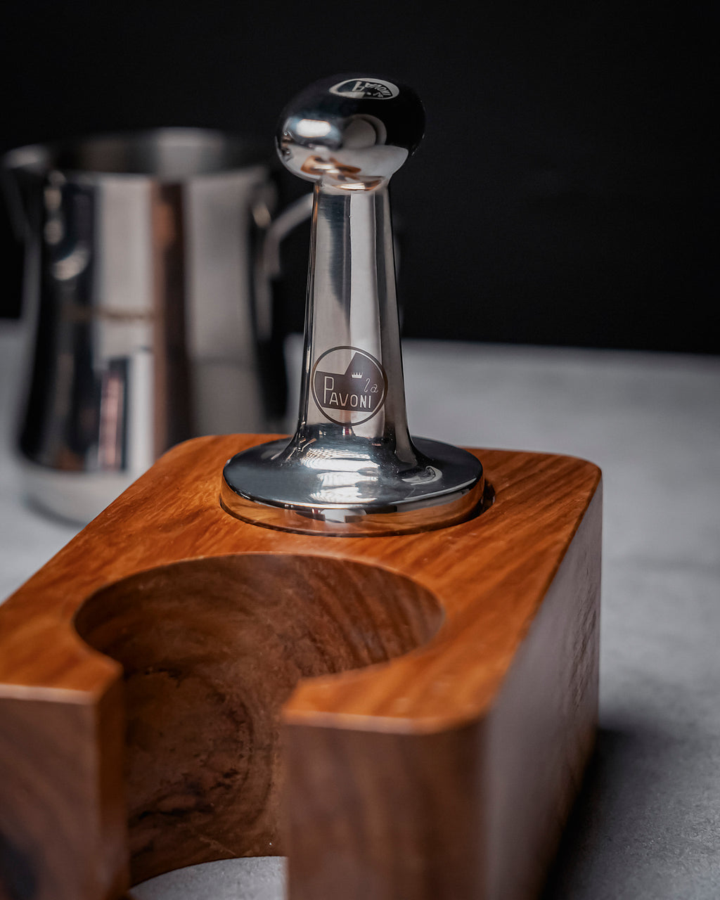 La Pavoni Tamper for Semi-Pro Machines (Stainless Steel)