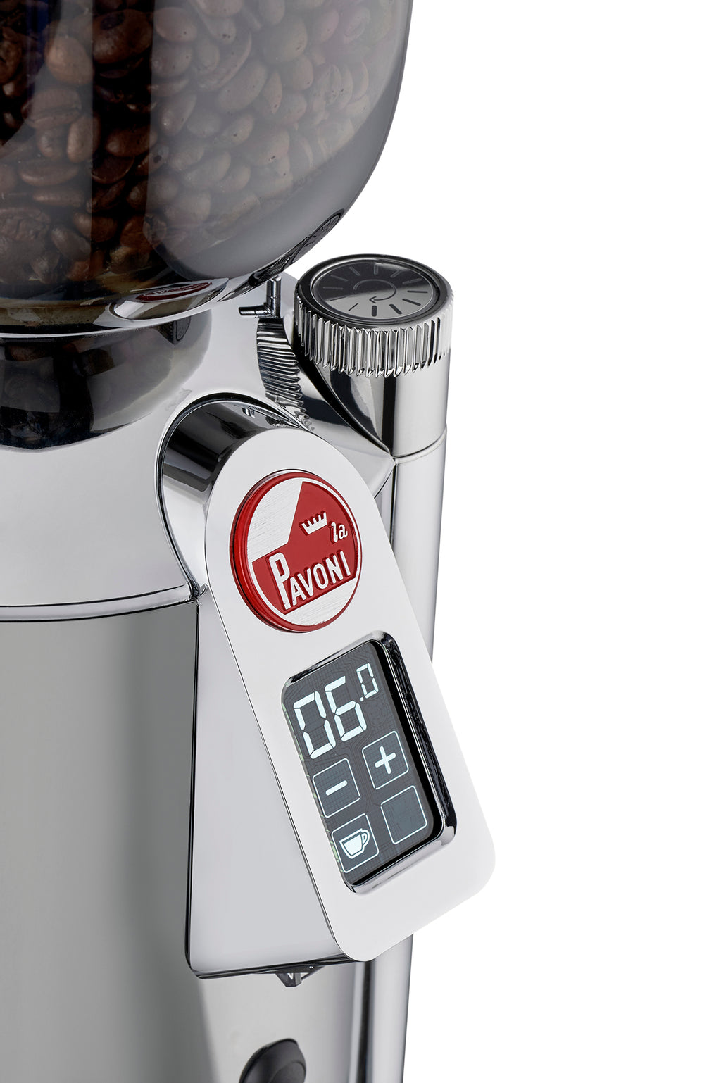 La Pavoni Cilindro Coffee Grinder (Stainless Steel)