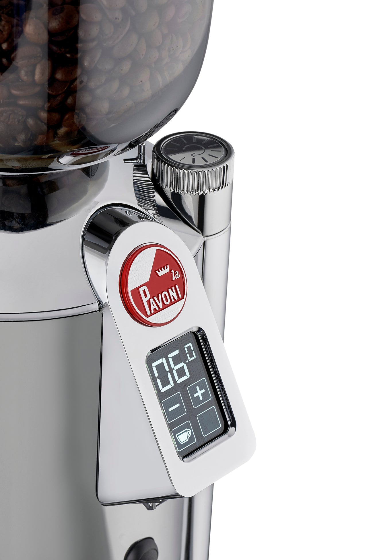 La Pavoni Cilindro Coffee Grinder (Stainless Steel)