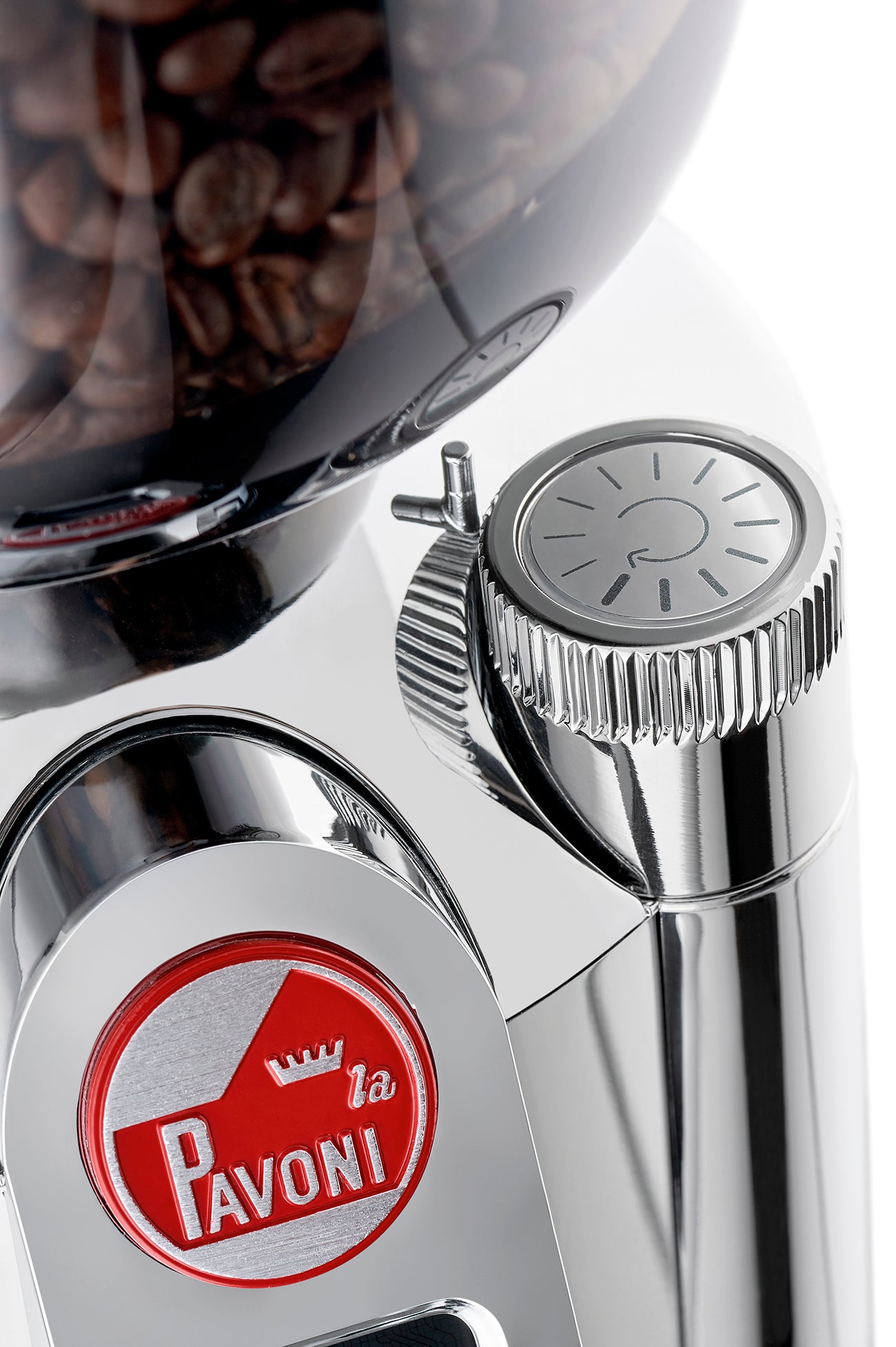 La Pavoni Cilindro Coffee Grinder Stainless Steel - LPGGRI01US