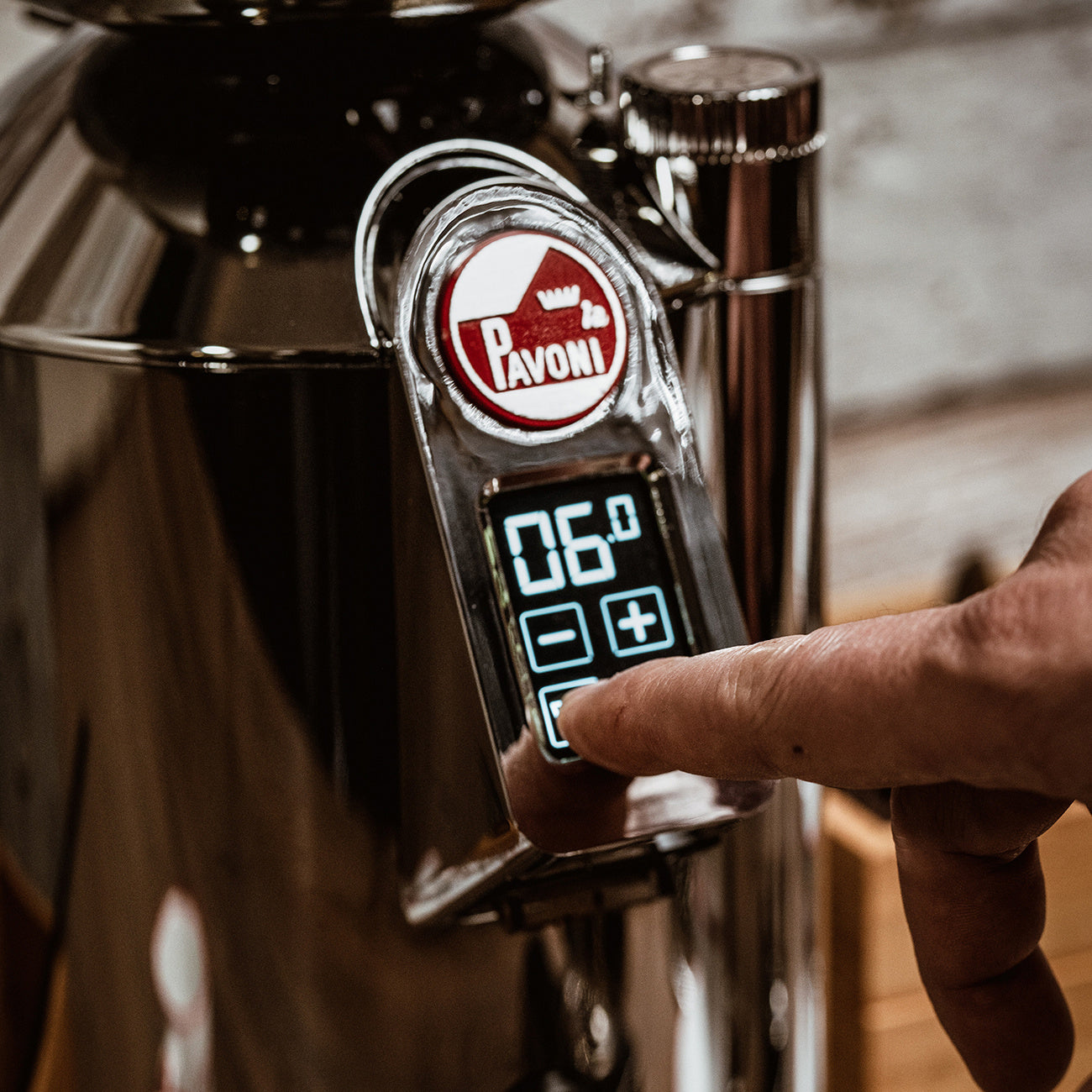 La Pavoni Cilindro Coffee Grinder Stainless Steel - LPGGRI01US