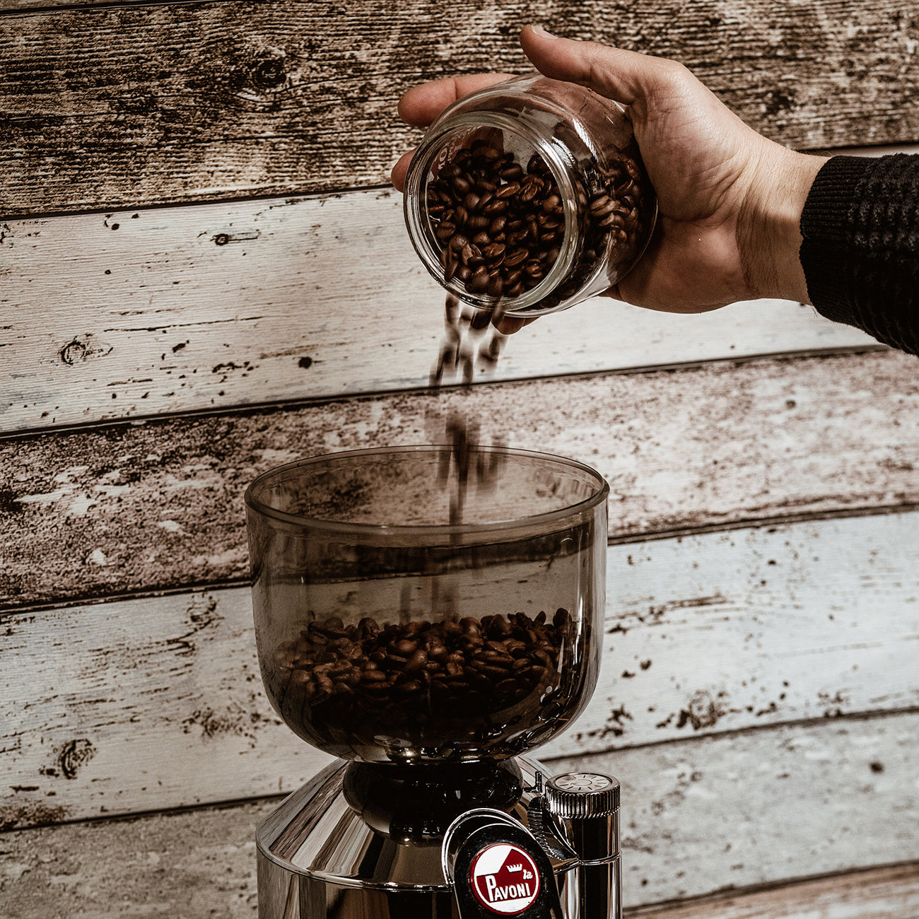 La Pavoni Cilindro Coffee Grinder Stainless Steel - LPGGRI01US