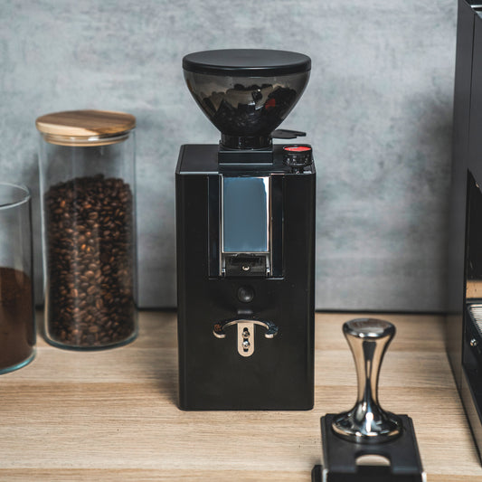 La Pavoni Kube Mill Flat Burr Grinder - Black