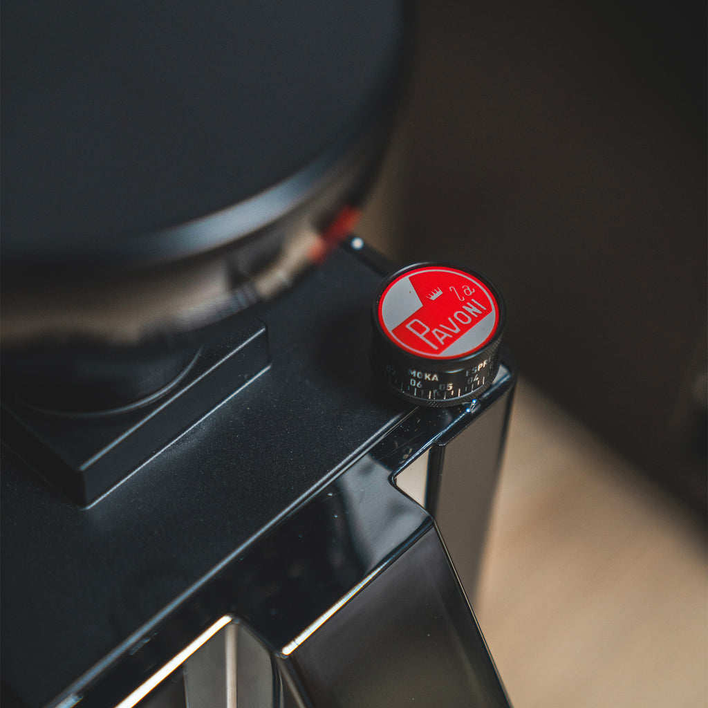 La Pavoni Kube Mill Coffee Grinder (Matte Black)