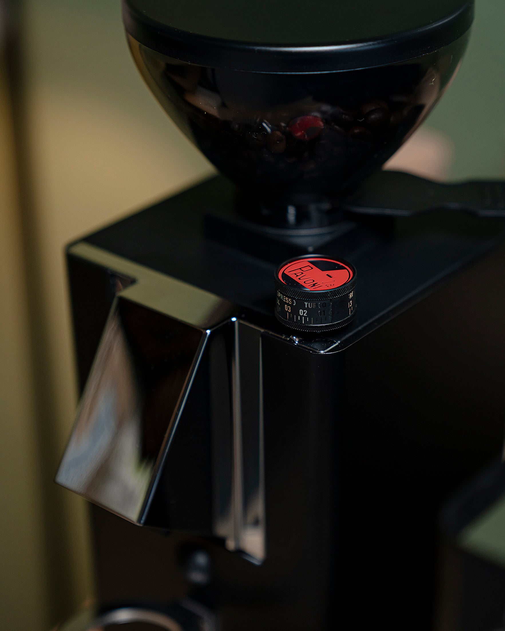 La Pavoni Kube Mill Coffee Grinder (Matte Black)